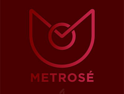 Metrosé brand brand design branding clothing clothing brand clothing brand logo clothing logo company branding company logo design flat french graphic design illustration logo minimal vector women clothing