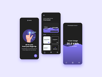 homey — UI/UX Design Concept 💡