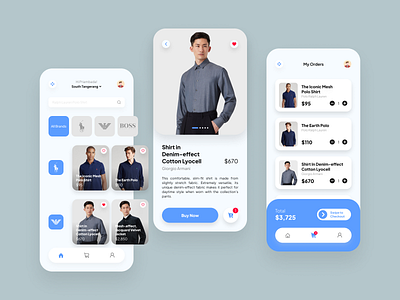 OMEGA — An ecommerce app for men fashion 👔