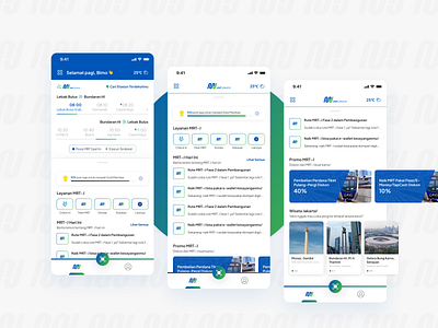 MRT Jakarta — App Redesign Concept 🚄