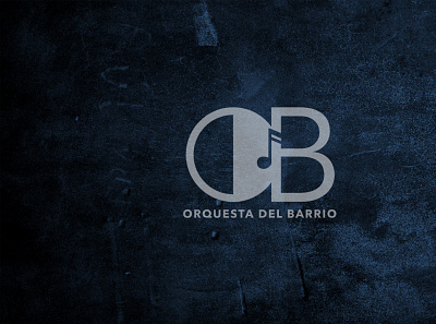 Logo ODB - Orq Del Barrio design enter entertainment graphic design logo music