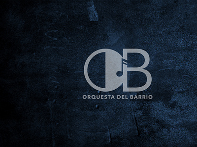 Logo ODB - Orq Del Barrio design enter entertainment graphic design logo music