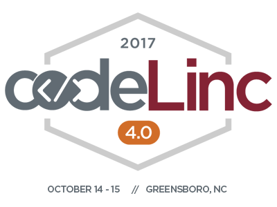 2017 codeLinc 4.0 logo codelinc community design developers greensboro hackathon logo nc students teams