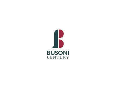 Busoni Century 100 b branding century design icon logo minimal