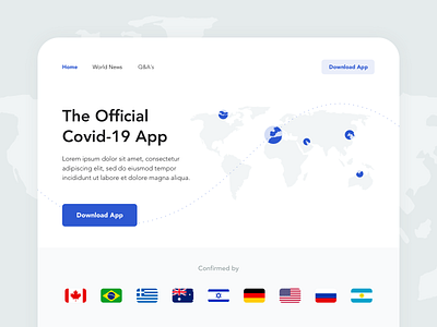 Covid-19 Landing Page