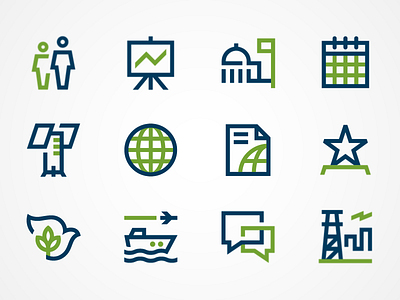 Icon Library blue design global green icons illustration library security simple technology