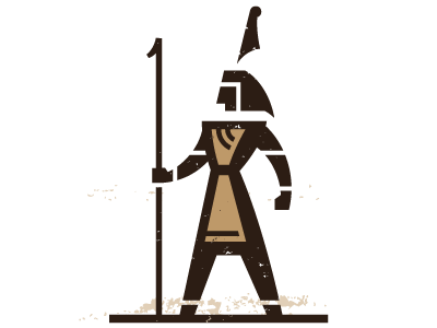 MA’AT logo attorney bold brown earthy egyptian feather goddess graphic iconic law law firm logo staff standing strong