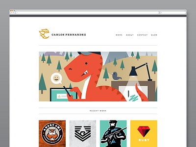 My New Site! design icon illustration launch layout logo site ui website