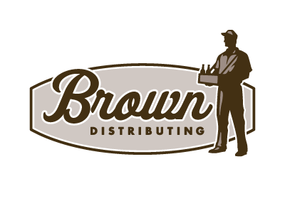 Brown Distributing logo concept