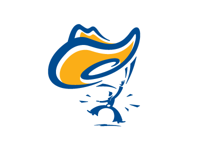 Cowboy logo concept