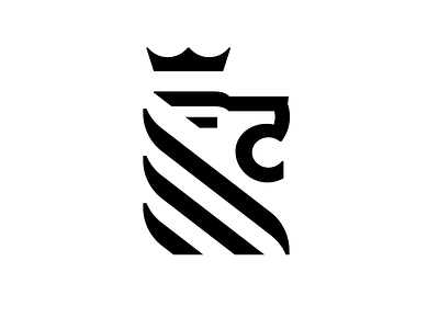 Lion Logo animal crown design financial icon illustration investment lion logo real estate wealth