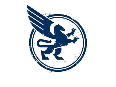 Gryphon Logo animal branding character design gryphon icon identity illustration lion logo vector wings