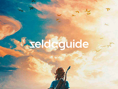 zeldaguide identity project blog branding freelance gaming identity video visual zelda