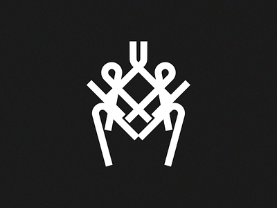 samuraii branding illustrator logo stroke