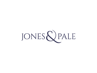 Identity Design for Jonas & Pale™ branding clothing fashion identity design logo luxurious luxury tailor wordmark