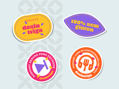 Desintriga Stickers branding graphic design sticker