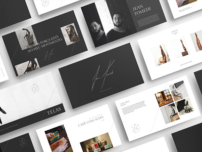 Brand Guide — Jean Tomedi branding graphic design