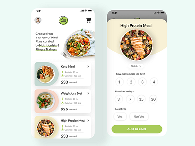 FitMeal - Healthy Food Ordering App