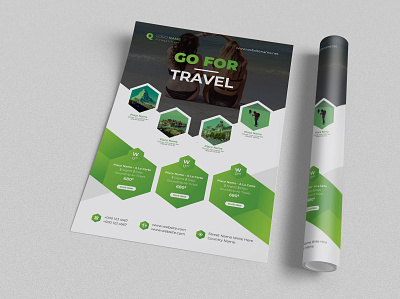 Travel Flyer Design flyer tour tourguide touring travel