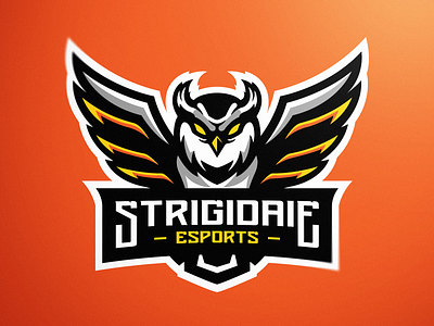 Strigidaie Mascot Logo branding esportlogo esports esports logos gaming gaming logo illustration logo logos vector