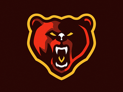 Bear eSports Logo bear branding design esportlogo esports esports logos gaming gaming logo illustration logo