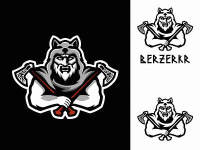 "Berzerkr" Viking eSports Logo