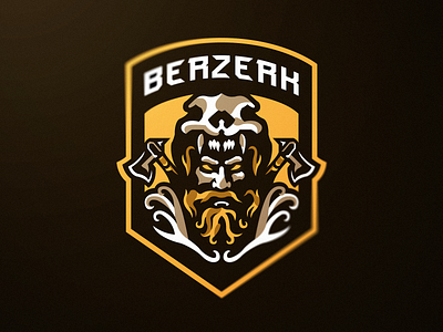 "Berzerk" eSports Logo aggressive berserk berserker brandidentity branding dark edgy esportlogo esports esports logos forsale gaming gaming logo illustration logo logos photoshop vector viking viking logo