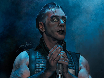 Portrait of Till Lindemann