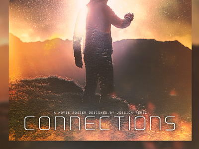 Connections / original movie poster design. advertising commercial cover design designer graphic design movie poster tv