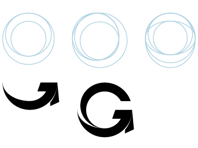 part of a logo brand branding corporate icon identity iso logo pictogram