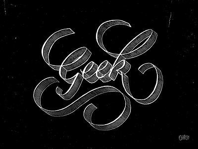 Letter Geek geek lettering script sketch type typography