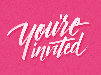 You're invited to Dribbble!
