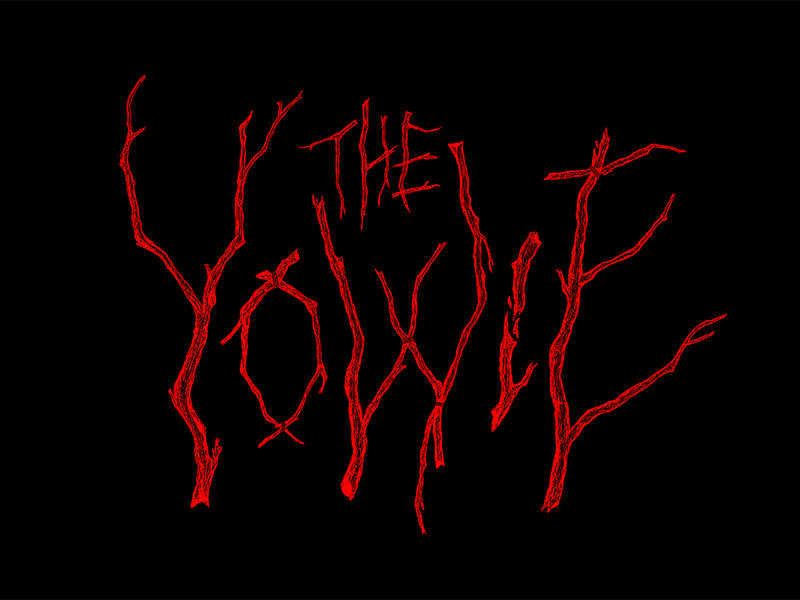 The Yowie film horror lettering titles yowie