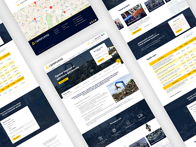 Web site design for Metal recycling company