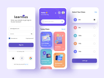 E-learning Mobile App