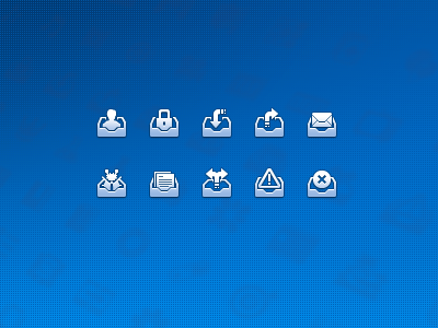 Mailbox icons