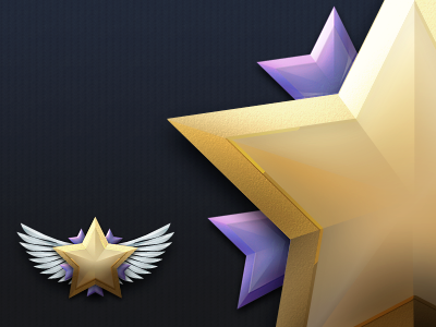 Star Badge badge game icon star