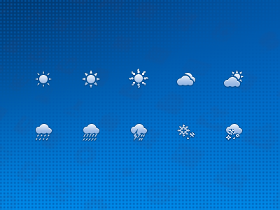 Weather icons cloudy icons rain snow sunny thunderstorm weather