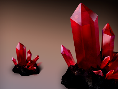 red crystal crystal gem icon illustration