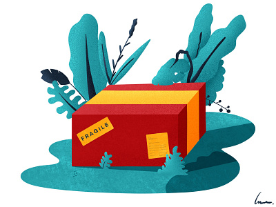 Delivery Box illustration