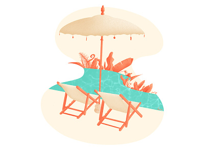 Balinese Paradise design illustration