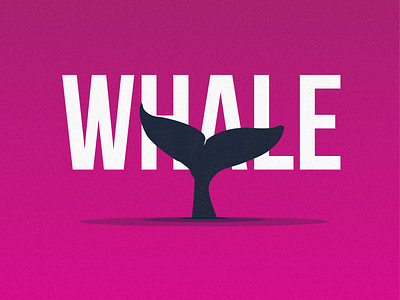 Experiments- 03 design dribbble dribbleinvite flat illustration minimal vector whale