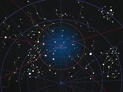 Pole Album- 15 constellation constellations daily dailychallenge design dribbble flat illustration location minimal north star pole poles polestar sky space star star location stars vector