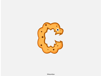 Cookie Monster Letter C