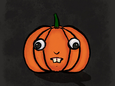 Little oblivious pumpkin halloween hallowenbash pumpkin