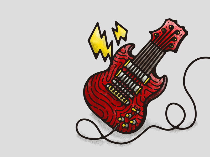 Tasty Rock And Roll By Franjos Hidalgo On Dribbble