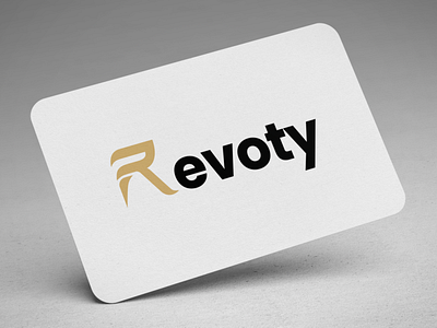 Revoty Logo Design brand branding design logo logo design sketch