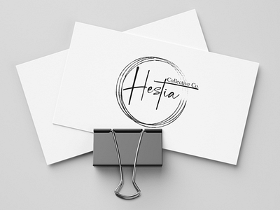 Hestia Logo Design brand branding design logo logo design sketch