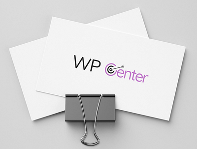 WpCenter Logo Design brand branding design logo logo design sketch