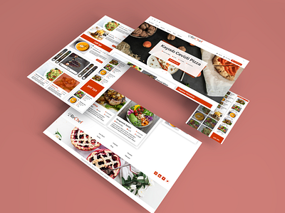 ReChef Web Design brand branding design sketch web web design webdesign website website design